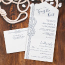 Search for tying the knot wedding invitations Coastal