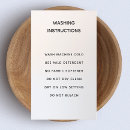Search for laundry business cards Garment care