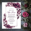 Search for plum wedding invitations Rustic