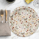 Search for watercolor paper plates Elegant botanical