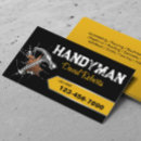 Search for steel business cards Handyman
