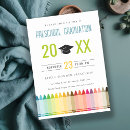 Search for crayons invitations Kindergarten
