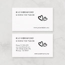 Search for typewriter font business cards Simple