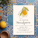 Search for citrus bridal shower invitations Main squeeze