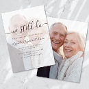 Search for vow renewal invitations Minimal