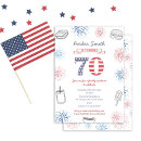 Search for patriotic birthday invitations Stars and stripes
