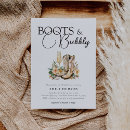 Search for boots and bubbly invitations Boho