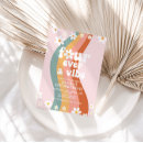 Search for boho 4th birthday invitations Retro