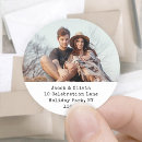 Search for round return address labels Elegant