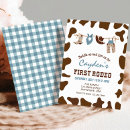 Search for cowboy invitations Brown