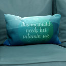 Search for mermaid pillows Watercolor
