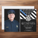 Search for thin blue line invitations Policeman