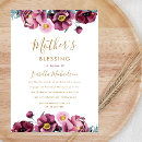 Search for mothers blessing invitations For her
