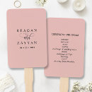 Search for coral wedding programs Minimalist