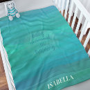 Search for mermaid baby blankets Watercolor