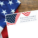 Search for patriotic return address labels Fourth of july