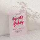 Search for red birthday invitations Chic
