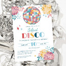 Search for disco invitations Retro