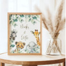 Search for safari baby shower posters A little wild one