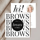 Search for microblading business cards Minimalist