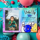 Search for bowling birthday invitations Stars