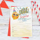 Search for blank birthday invitations Colorful