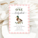 Search for duck 1st birthday invitations Cottagecore
