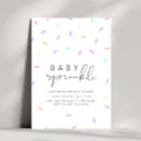 Search for rainbow baby sprinkle invitations Cute