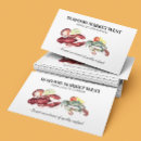 Search for seafood business cards Watercolor