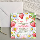 Search for square bridal shower invitations Summer