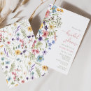 Search for summer bridal shower invitations Wildflower