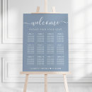 Search for table chart weddings Dusty blue