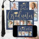 Search for multiple photo graduation invitations Modern