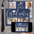 Search for multiple photo graduation invitations Modern
