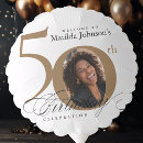 Search for 25th birthday balloons 50th