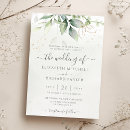 Search for french country wedding invitations Elegant summer botanical  wreath
