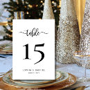 Search for double sided table cards Calligraphy