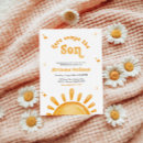 Search for here comes the son baby shower invitations Sonshine