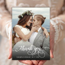 Search for boho wedding thank you cards Calligraphy script