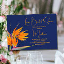 Search for bird bridal shower invitations Tropical flowers