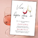 Search for wine bridal shower invitations Red