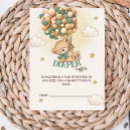Search for green teddy bear invitations Rustic