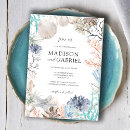 Search for starfish wedding invitations Blue