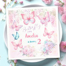 Search for purple floral napkins Garden party