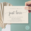 Search for elopement wedding invitations Heart
