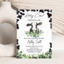 Search for cow baby shower invitations Boho