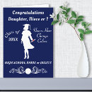 Search for navy graduation cards White