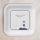 Search for lighthouse paper plates Marine