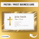 Search for pastor business cards Religion