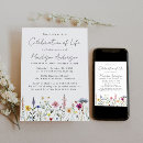 Search for sympathy memorial service invitations Rememberance